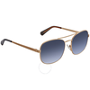 Guess Blue Square Men's Sunglasses GU520132X56