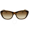 Ray Ban RB4227 Brown Gradient Ladies Sunglasses RB4227 710/13 55-17 RB4227 710/13 55-17