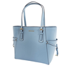 Michael Kors Textured Leather Tote- Powder Blue 30F8TV6T4L-424