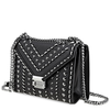 Michael Kors Whitney Large Studded Leather Convertible Shoulder Bag- Black 30T8TXIL4T-001