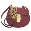 Chloe Drew Bijou Mini Quilted Shoulder Bag- Plum Purple CHC18US107A04620