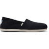 Toms Ladies Slip On Classic Alpargata Black Canvas 001001B07 BLACK