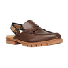 Fendi Men's Italian Luxury Shoes Slingback Strap Loafers 7D1143-XE0-F11UQ