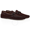 Tod's Men's Bordeaux Leather Shoes XXM0EO0M810BRXR801