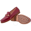 Tod's Womens Patent Leather Loafer in Dark Amaranth XXW0VN0L980OW0R605