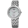 Burgi Ladies Mother of Pearl Dial Watch BUR193SS