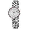 Burgi Quartz Diamond White Dial Ladies Watch BUR242SS