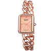 Burgi Rose Diamond Dial Rose Gold-Tone Brass Ladies Watch BUR100RG