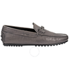 Tod's Doppia T City Leather Charcoal Loafers XXM0LR0Q700D9C
