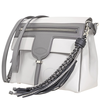 Tod's Ladies Shoulder Bag Light Gray Bicolor Tassel XBWANSC0200RLB8Z38