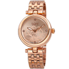 Burgi Diamond Dial Stainless Steel Ladies Watch BUR223RG