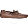 Tod's Men's Medium Cappuccino Gommino Driving Shoes XXM0GW05473D9CC820