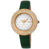 Burgi Ladies Argyle Dial Swarovski Crystal Glamor Strap Watch BUR207GN