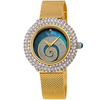 Burgi Quartz Diamond Blue Dial Ladies Watch BUR259YGBU