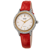 Burgi Quartz Diamond White Dial Ladies Watch BUR249RD