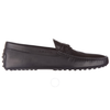 Tod's Men's Black Leather Moccasins XXM0EO0N65BMVNB999