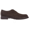 Tod's Men's Classic Suede Lace Up Formal Shoes in Dark Brown XXM0WP00C20RE0S800