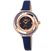 Burgi Quartz Diamond Blue Dial Ladies Watch BUR261BU