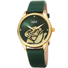 Burgi Quartz Green Dial Ladies Watch BUR189GN
