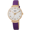 Burgi Quartz Silver Dial Ladies Watch BUR254PU