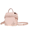 Tod's Ladies Leather Wave Pink Micro Wave Backpk Crystal XAWAMRGS001RLXM420