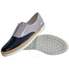 Tod's Womens Espadrilles Leather Slip On Shoes in Dark Galaxy/Medium Cement XXW0TV0J9807WR078Q