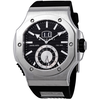 Bvlgari Endurer Chronograph Automatic Black Dial Men's Black Rubber Watch 101878