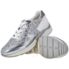 Tod's Womens Leather Sneakers in Silver/White/Grey XXW0UU0N6709UO0AFC
