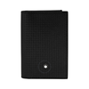 Montblanc Westside Extreme Black Leather Business Card Holder 111141