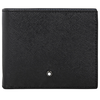 Montblanc Montblack Sartorial Full Grain Leather 6cc Wallet - Black 116326