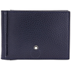 Montblanc Meisterstuck Soft Grain  6 Credit Card with Money Clip Smal Walletl 116741
