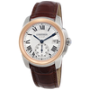 Cartier Calibre De Cariter 18k Rose Gold Men's Watch W2CA0002