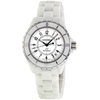 Chanel J12 White Automatic White Dial White Ceramic Watch H0970