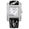 Chopard Happy Sport Square II Mother of Pearl Diamond Ladies Watch 283571-1001