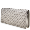 Bottega Veneta Men's Long Continental 9cc Wallet in Medium Gray 120697 V4651 1519