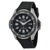 Citizen Eco-Drive Black Dial Black Rubber Men's Watch BN0085-01E