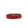 Bottega Veneta Ladies Belt Red 30Mm Intr Gd Buck Size 80 Cm 451863 VO0A7 6411
