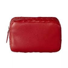 Bottega Veneta Ladies Cosmetic Case s Red Bv Cosm Small Cosm Case 521347 V0053 6411