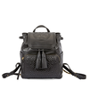 Tory Burch Fleming Leather Backpack- Black 45143-001