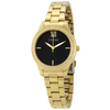 Citizen Black Dial Gold-tone Ladies Watch EL3088-59E