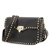 Valentino Rockstud Shoulder Bag- Black RW0B0C25VSL 0NO