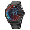 Diesel Mega Chief Black Ion-plated Stainless Steel Men's Watch DZ4318