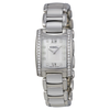 Ebel Brasilia Mini White Mother of Pearl Diamond Dial Ladies Watch 1215607