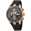 Edox Grand Ocean Chronograph Automatic Black Dial Men's Watch 01123 357RCA NBUR