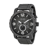Fossil Nate Chronograph Smoke Grey Dial Ion-plated Men's Watch JR1437