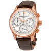 Frederique Constant Flyback Chronograph Manufacture Automatic Men's Silver Dial Watch FC-760V4H4