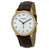 Frederique Constant Slim Line Silver Guilloche Gold-Plated Men's Watch FC-245AS4S5