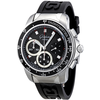 Glashutte Sport Evolution Chronograph Black Dial Black Rubber Men's Watch 39-31-43-03-04