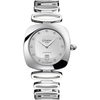 Glashutte Pavonina Silver Diamond Dial Ladies Watch 03-01-10-12-14