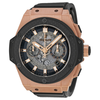 Hublot King Power Unico Black Dial Rose Gold Automatic Men's Watch 701.OQ.0180.RX